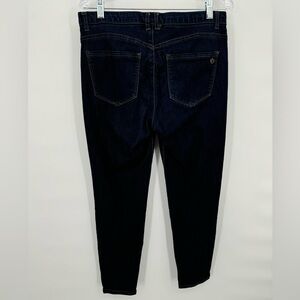 Democracy Jeans Womens 10 Ab Technology Dark Wash Skinny Leg Ankle Skimmer‎